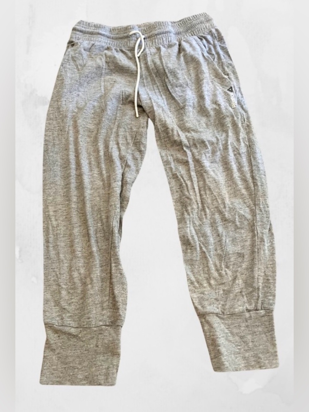 Reebok Speedwick Gray Jogger Sweatpants Size Small